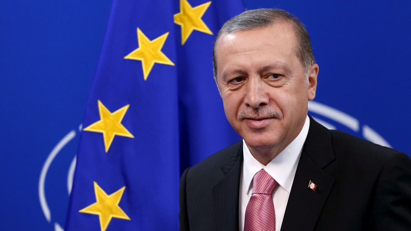 Erdogan, durante una visita al Parlamento Europeo. (Reuters)