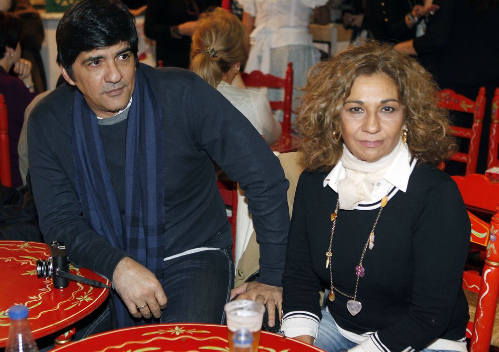 Foto: La cantante Lolita Flores y Pablo Durán en una imagen de archivo (Gtres)