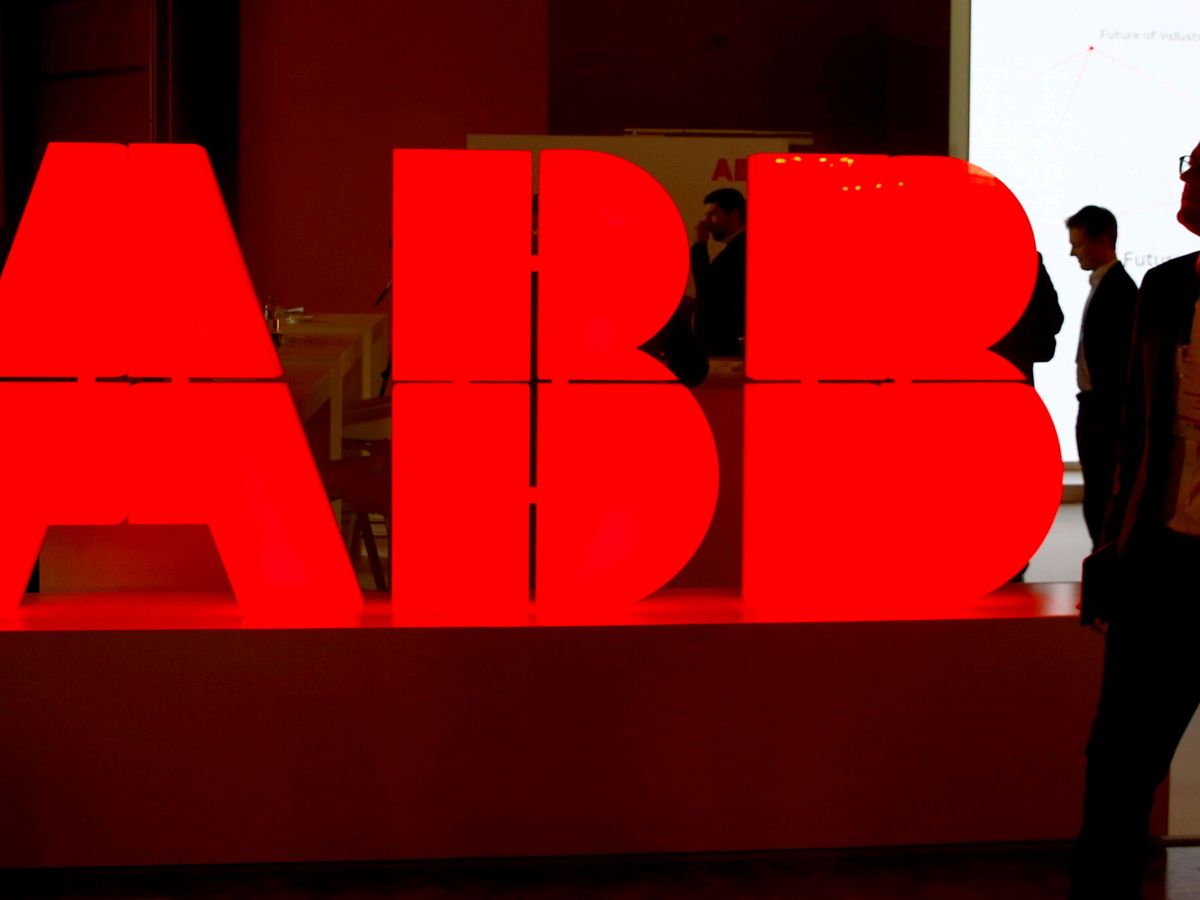 Foto: Logo de ABB. (Reuters)