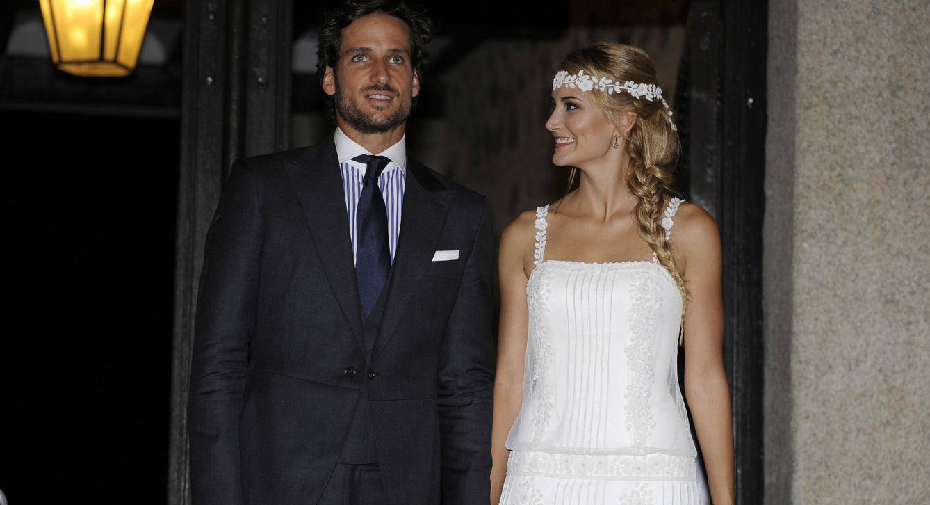 Foto: Feliciano y Alba el día de su boda