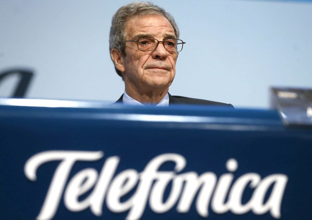 Foto: El presidente de Telefónica, César Alierta. (EFE)