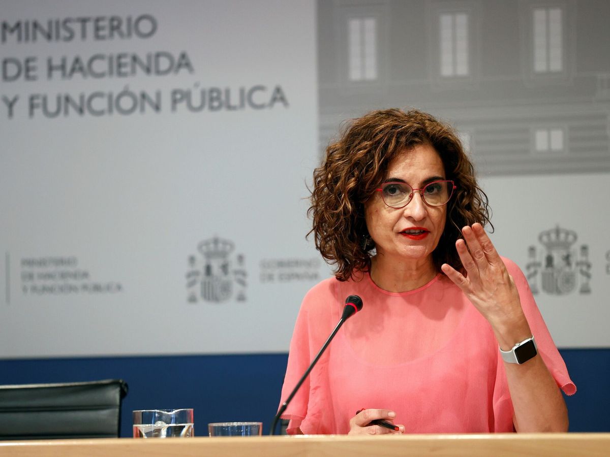 Foto: La ministra de Hacienda y Función Pública, María Jesús Montero. (EFE)