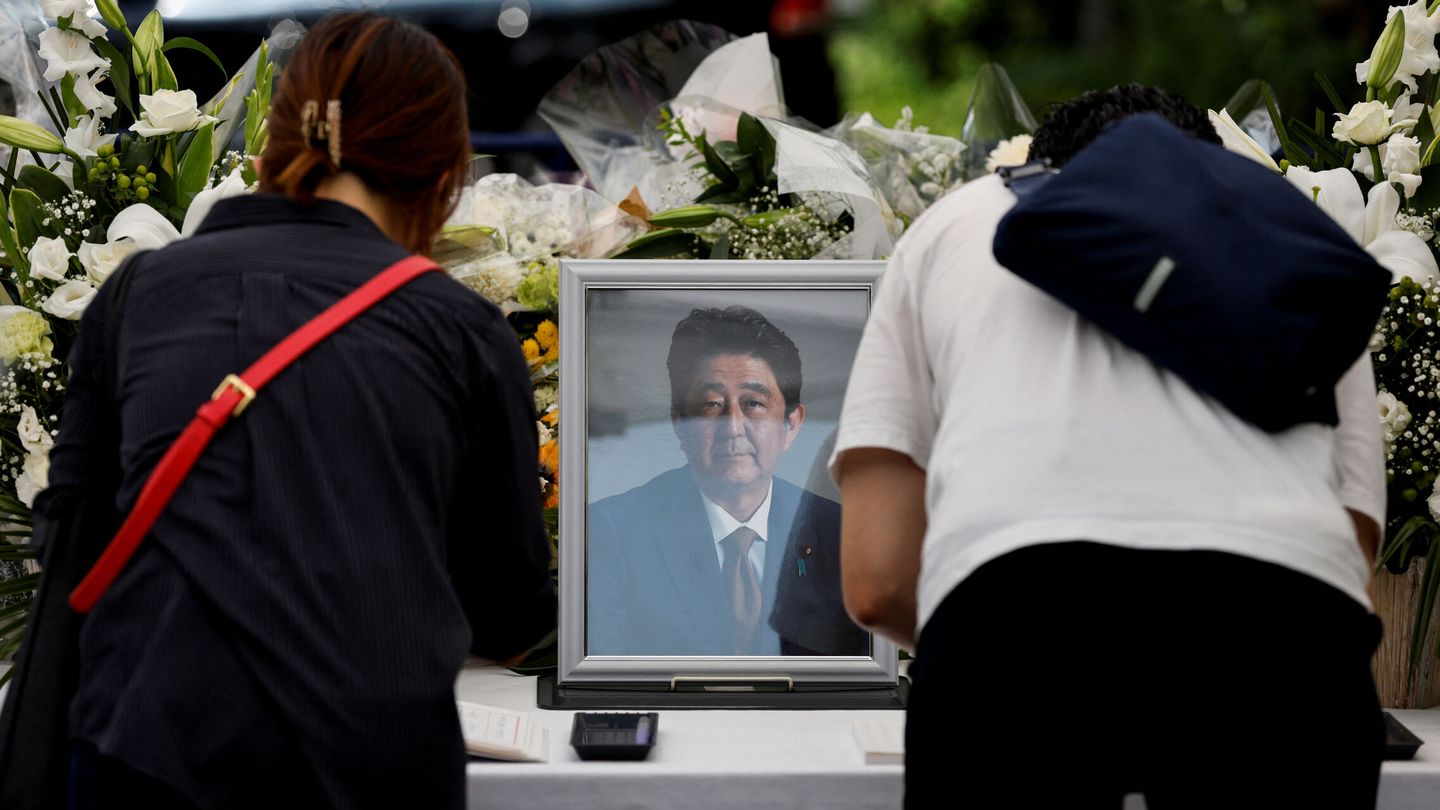 Funeral de Shinzo Abe. (EFE)