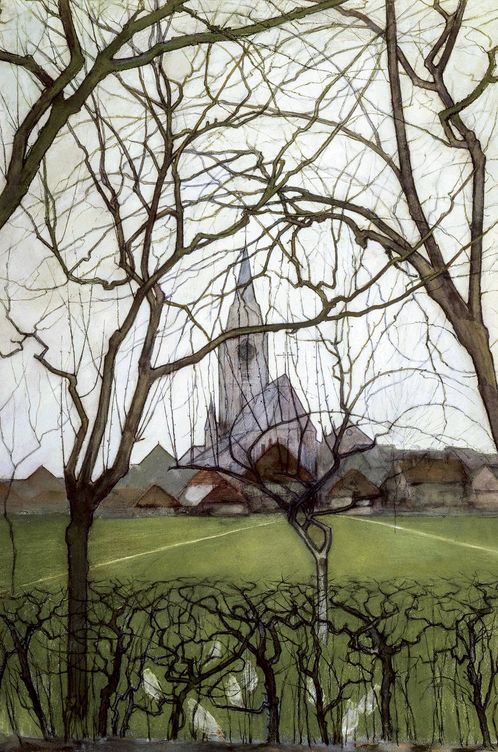 Cerca de la frontera con Alemania, en la localidad de Winterswijk, vivió Piet Mondrian desde los 8 hasta los 20 años. 