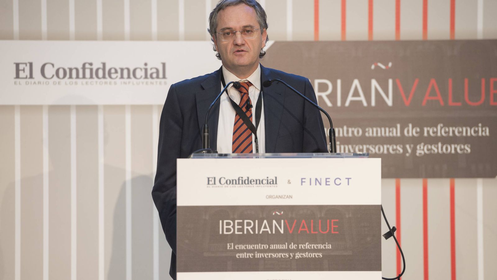 Foto: Marc Garrigasait, durante su participación en el Iberian Value.