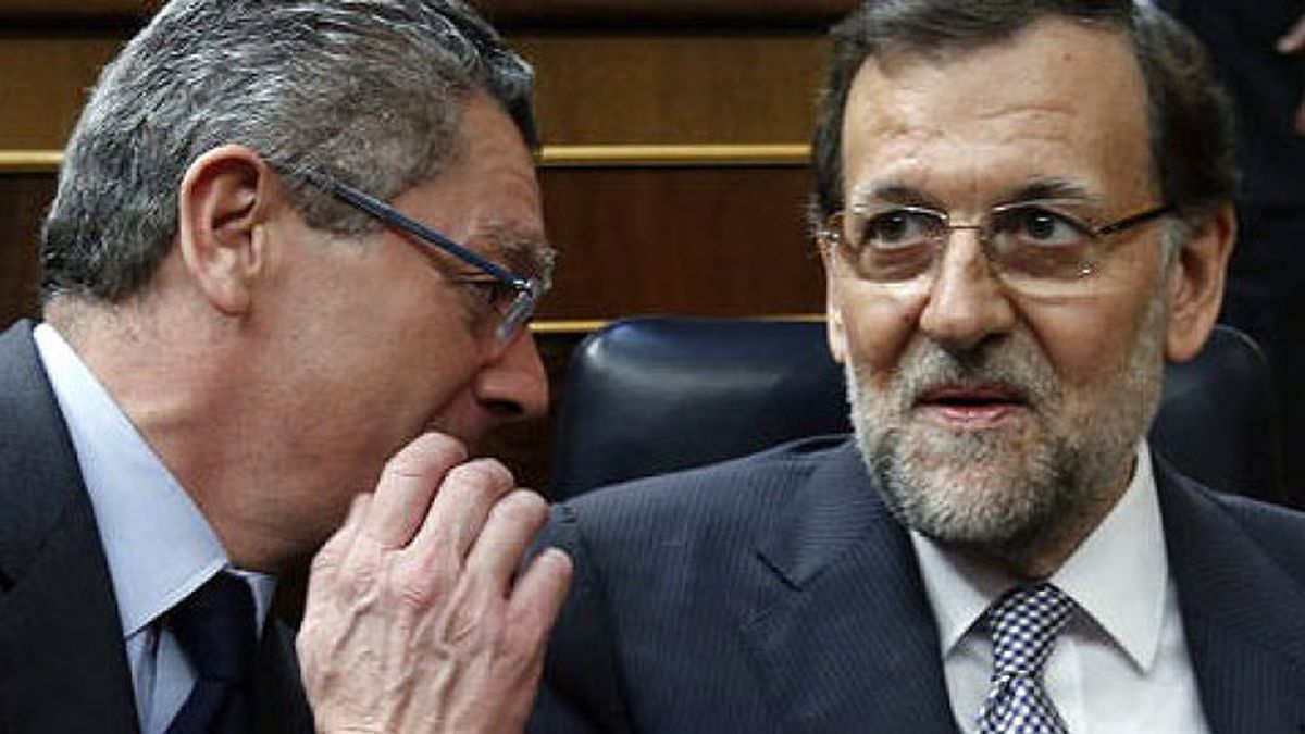 Los equilibrios de Ruiz-Gallardón entre Rajoy y Aznar desatan las suspicacias en el PP