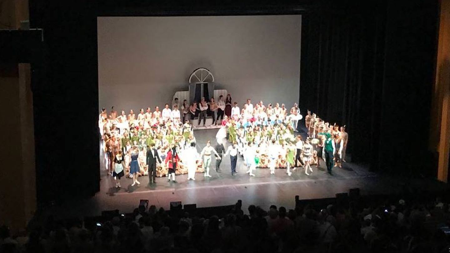 Festival de danza de la escuela de Víctor Ullate, dedicado a Peter Pan.  