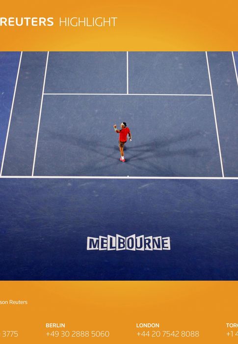 Foto: Rafa Nadal tras su partido de este viernes frente a Federer.