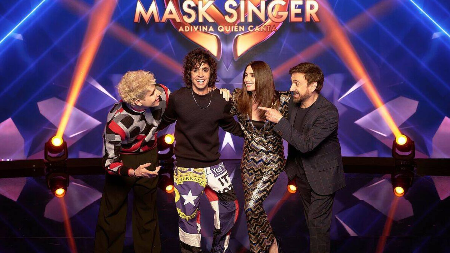 Los investigadores de 'Mask Singer'. (Antena 3)