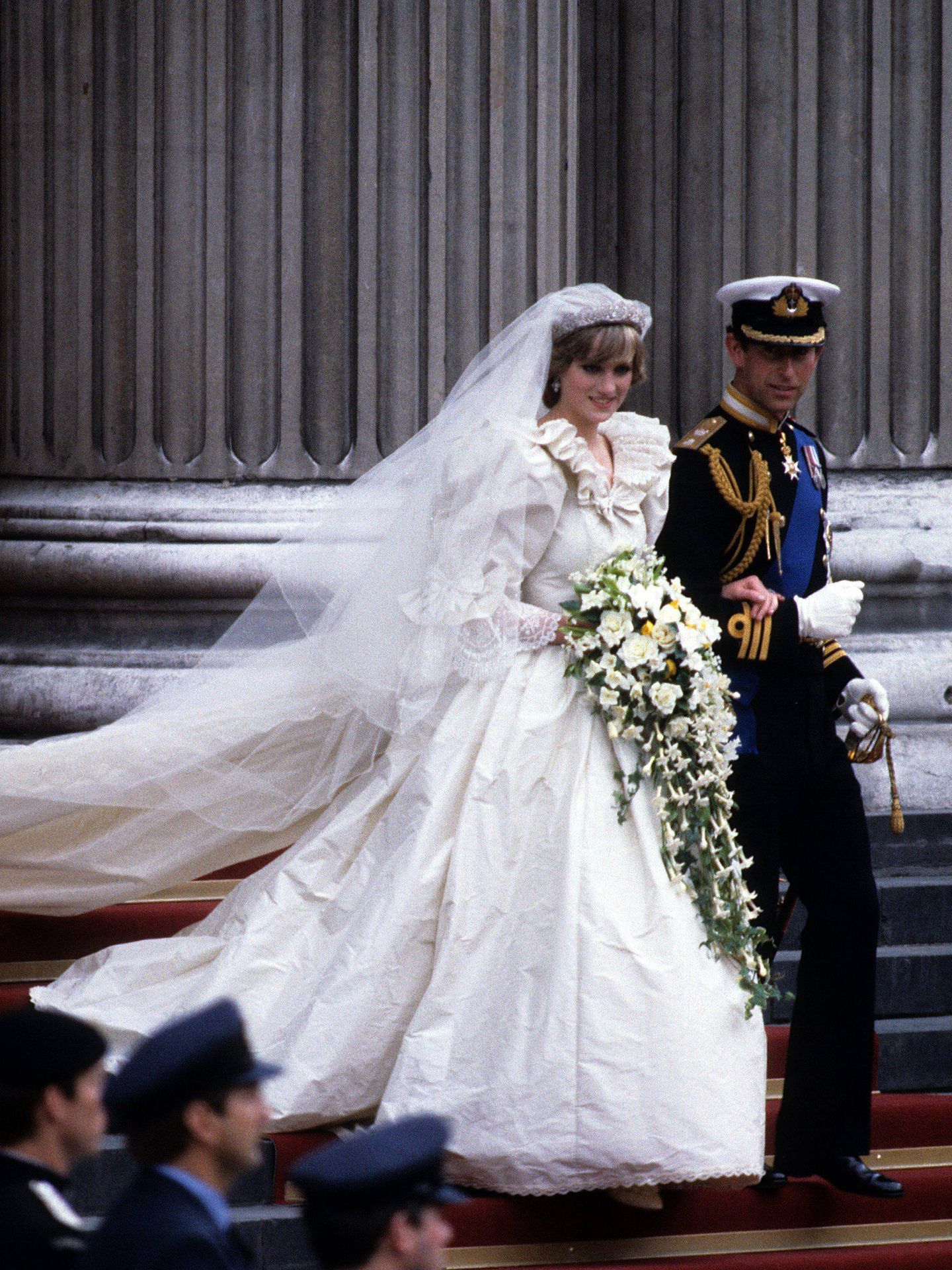 Carlos y Diana, recién casados. (Cordon Press)