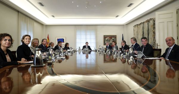 Foto: Primera reunión del actual Consejo de Ministros. (EFE)