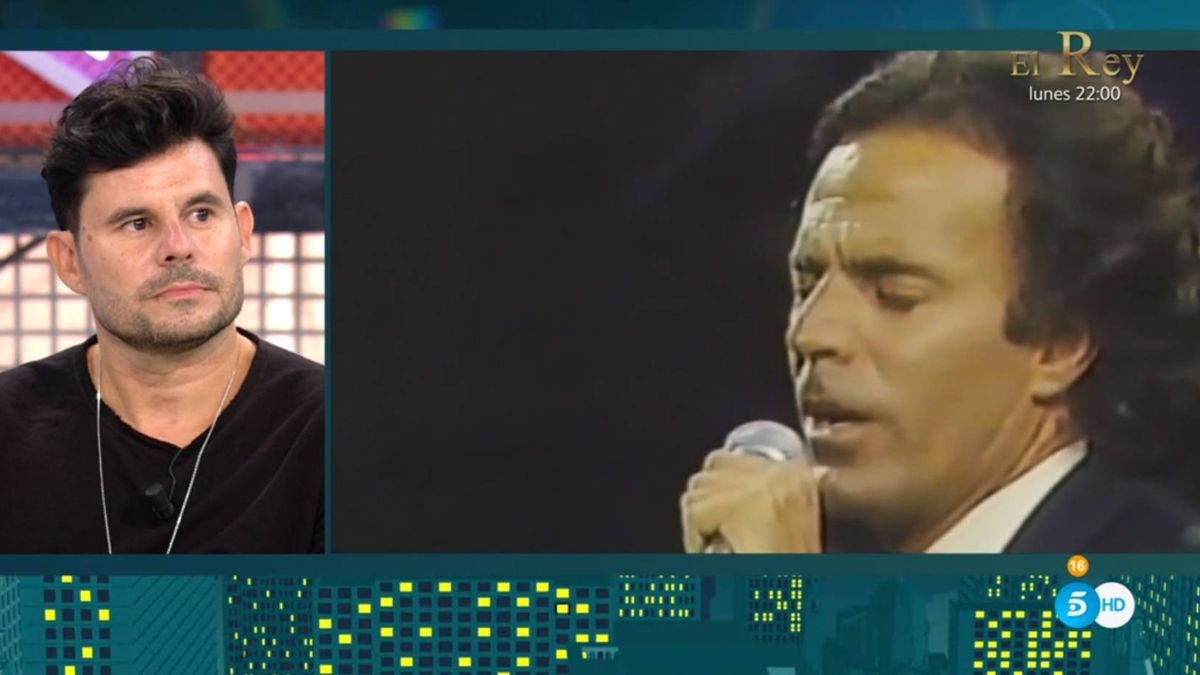 El monumental zasca de Javier Santos a Julio Iglesias en 'Sábado Deluxe'
