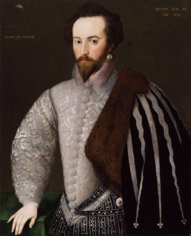 Sir Walter Raleigh.