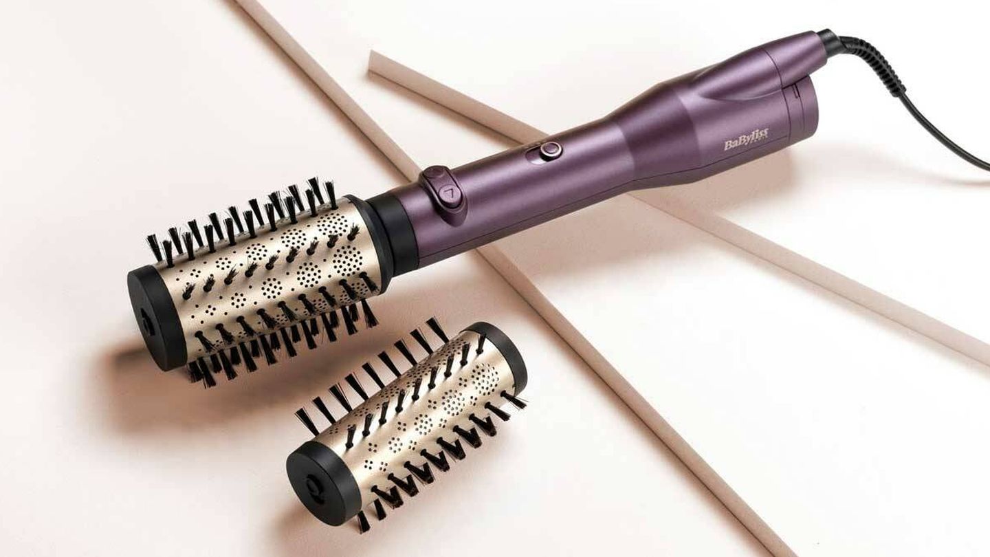 El cepillo rotatorio Big Hair Dual es capaz de secar tu cabello a la vez que lo moldea para lograr unas ondas perfectas. Foto: Cortesía
