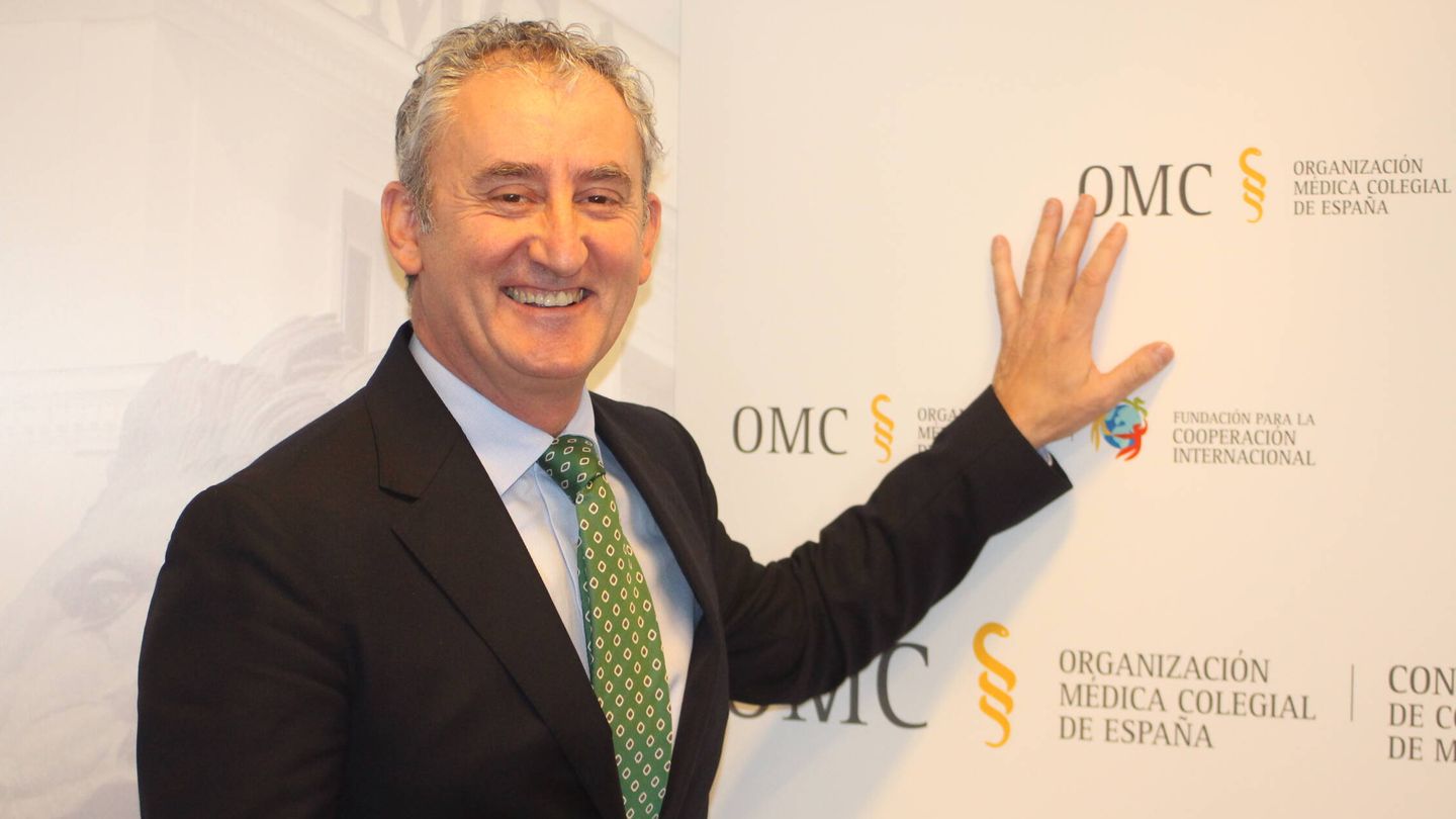 El doctor Tomás Cobo representa a todos los médicos españoles. (CGCOM)