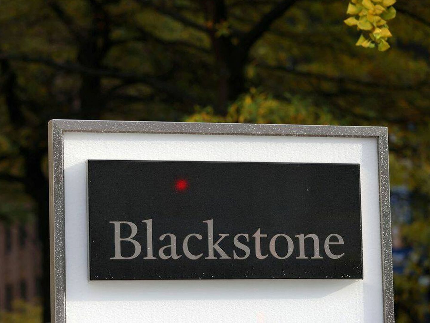 Logo de Blackstone. (Reuters)