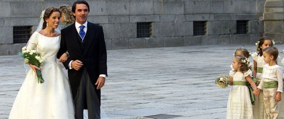 Foto: La trama Gürtel pagó una parte de la boda de la hija de Aznar en 2002