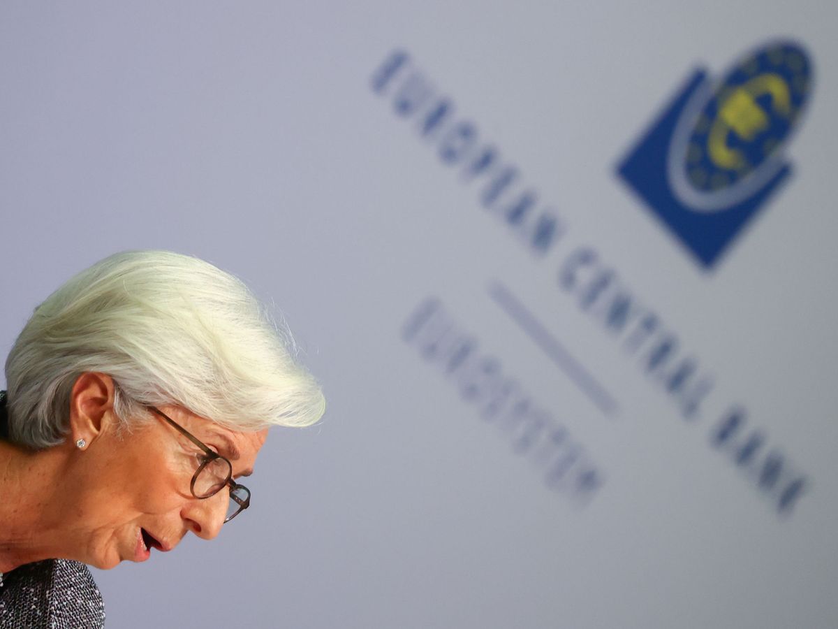 Foto: Christine Lagarde, presidenta del BCE. (Reuters)