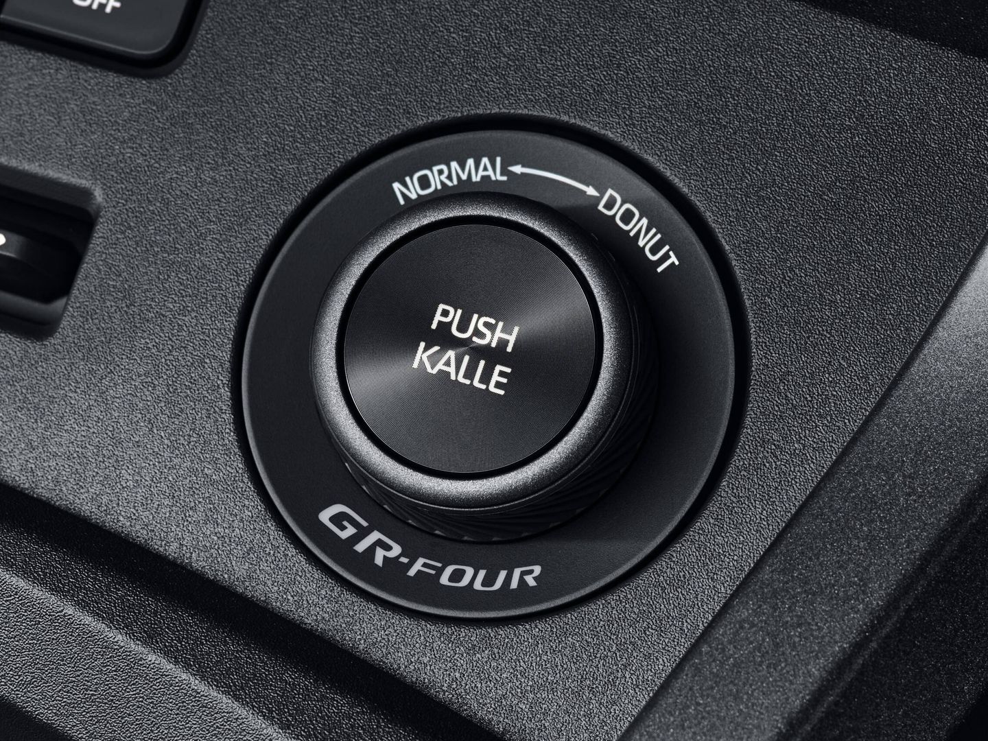 En este selector se puede elegir entre los modos de conducción Normal, Kalle y Donut.