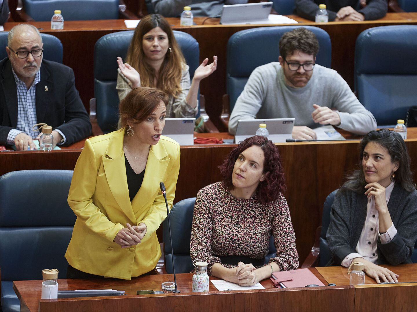 Mónica García se ha erigido en portavoz de la oposición en la Asamblea de Madrid