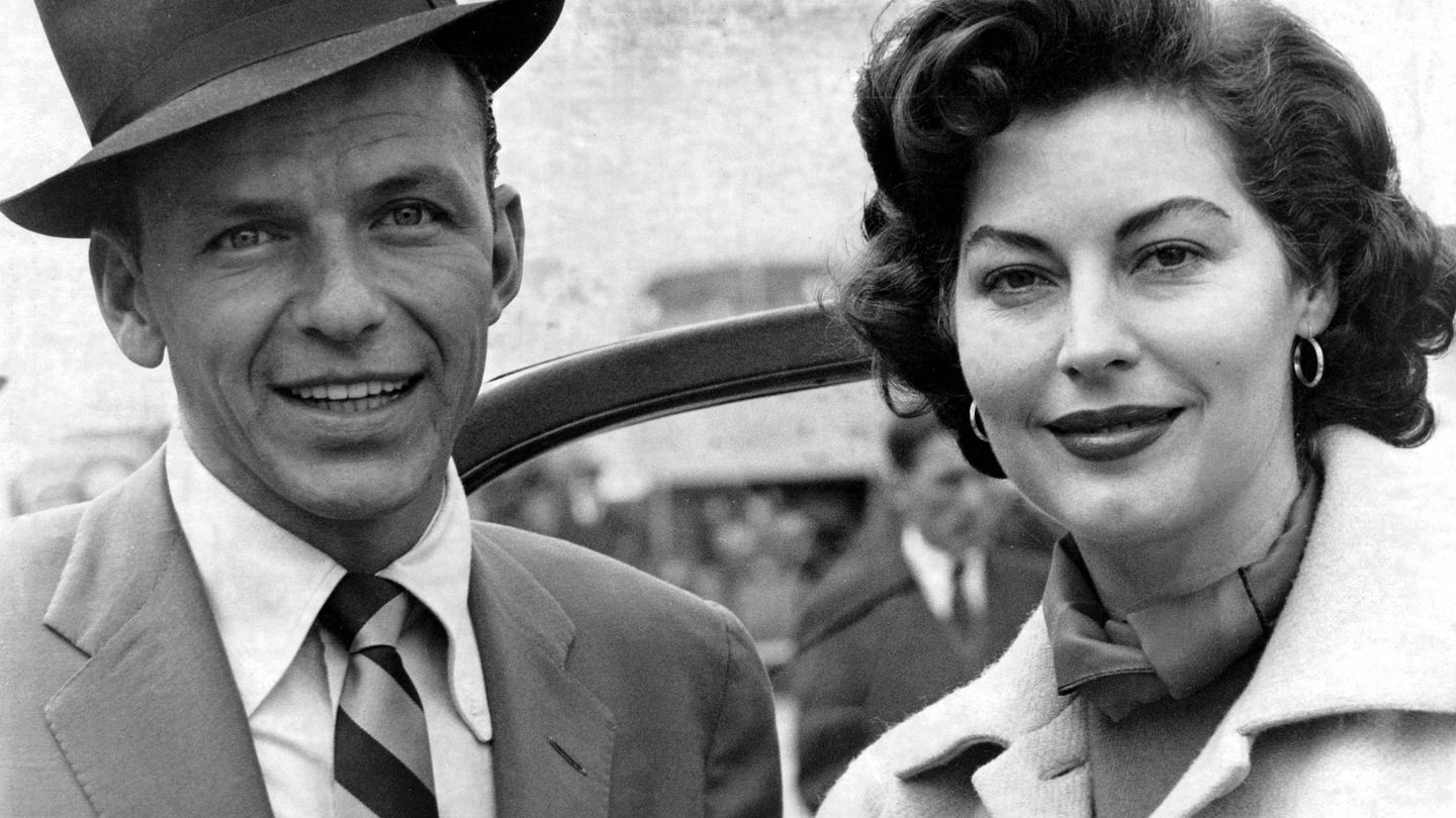 Sinatra y Ava Gardner, en 1953. (CP)