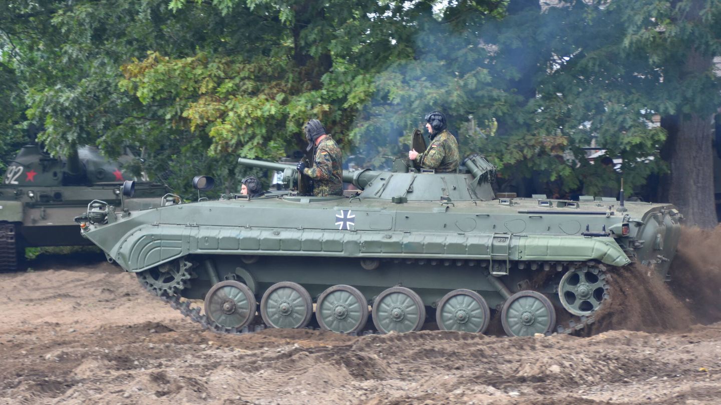 BMP-1A1-Ost de la Bundeswehr. (Juergen Schiffmann)