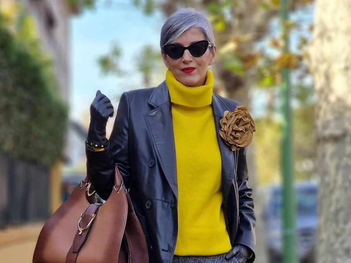 Carmen Gimeno tiene el look perfecto, para las mujeres de más de 50 años,  con estas novedades de Zara