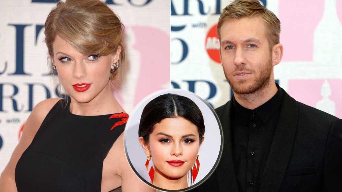 Selena Gomez no quiere que el DJ Calvin Harris ligue con su amiga Taylor Swift