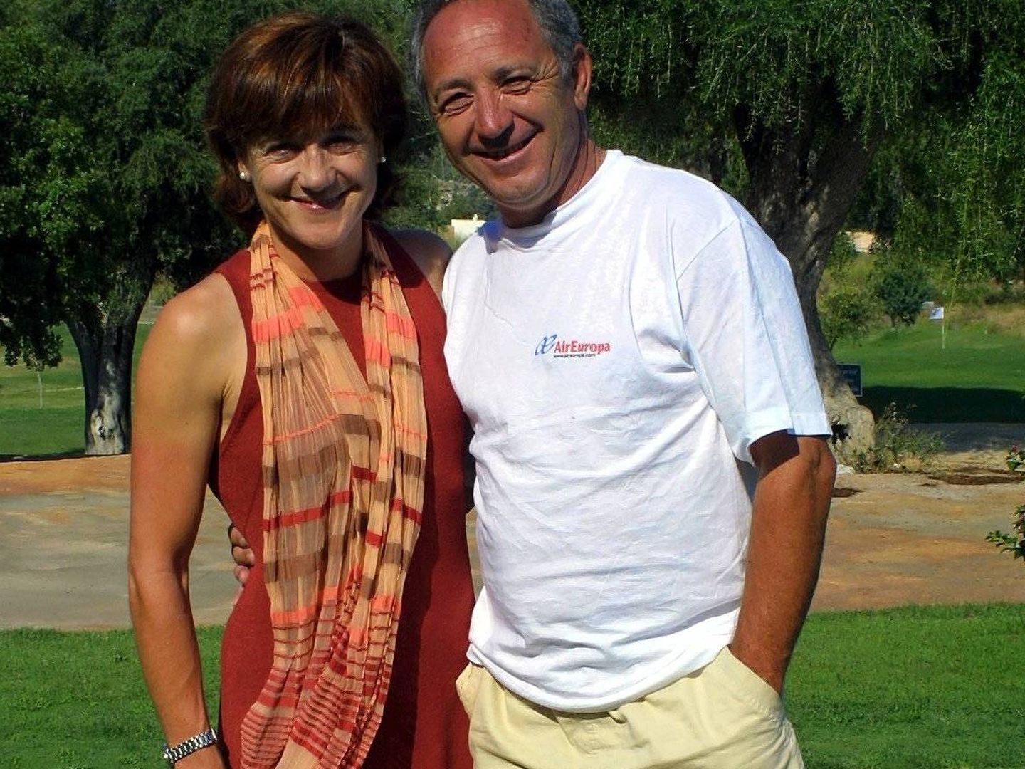 Paco y Blanca Fernández Ochoa en 2003. (CP)