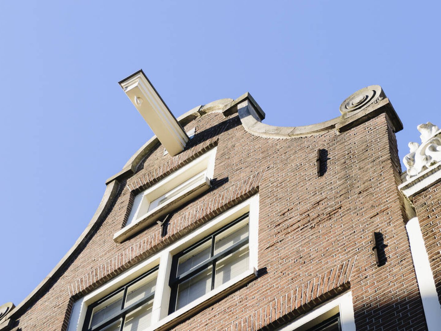 El gancho de una de las casas de Ámsterdam (iStock)