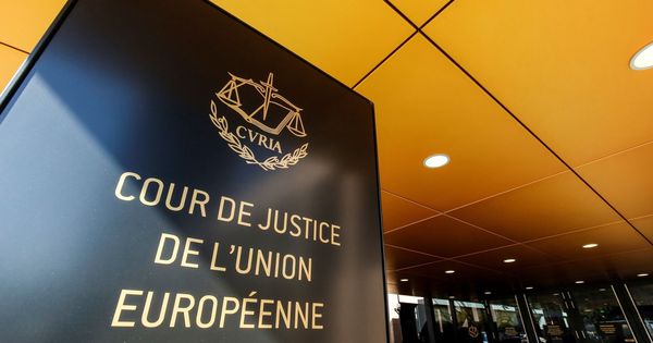 Foto: Vista de la entrada del Tribunal de Justicia de la Unión Europea en Luxemburgo (Efe)