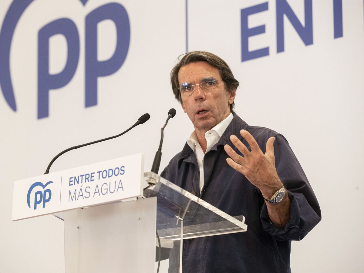 Foto: El expresidente del Gobierno José María Aznar. (EFE/Marcial Guillén)
