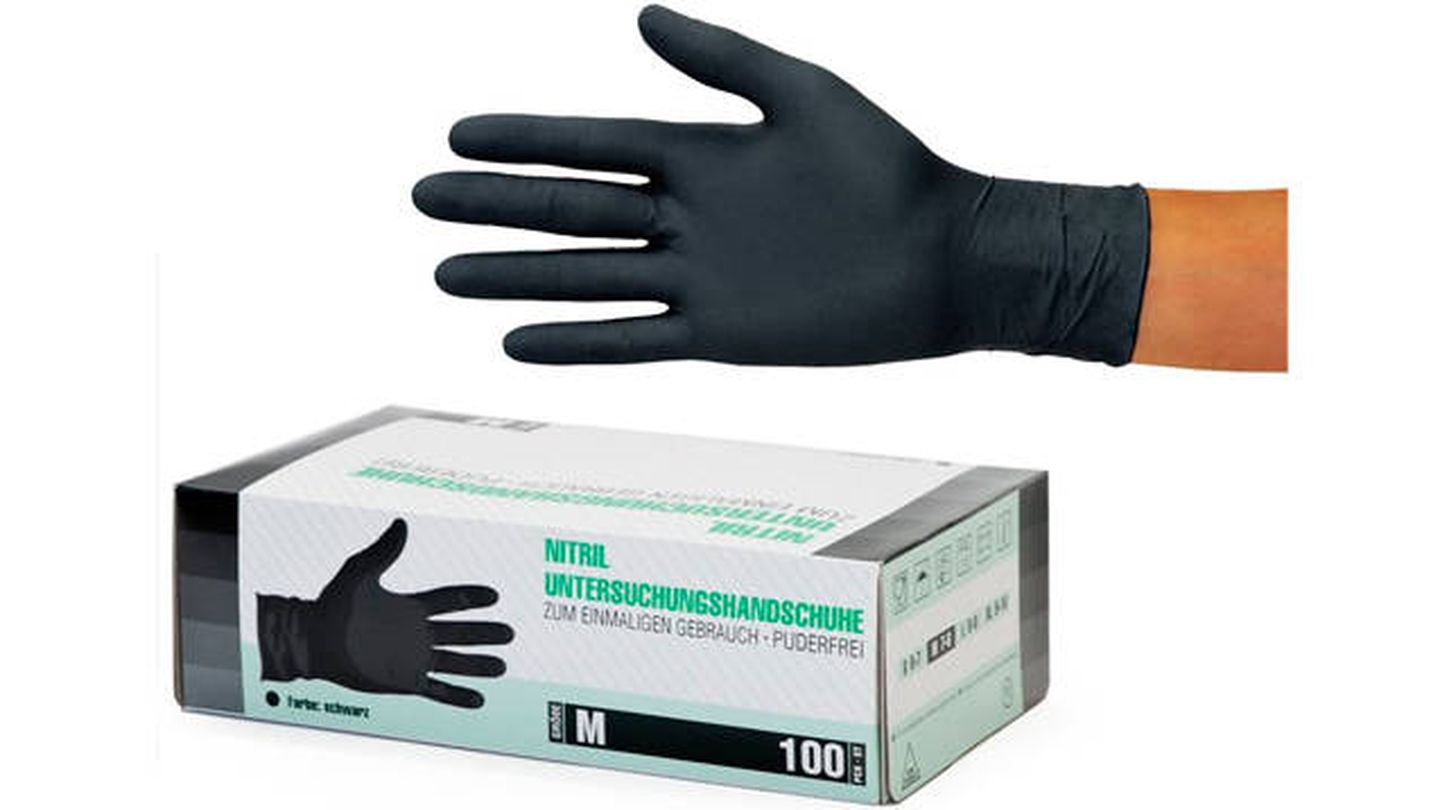 Guantes de nitrilo transparentes SF Medical Products GMBH