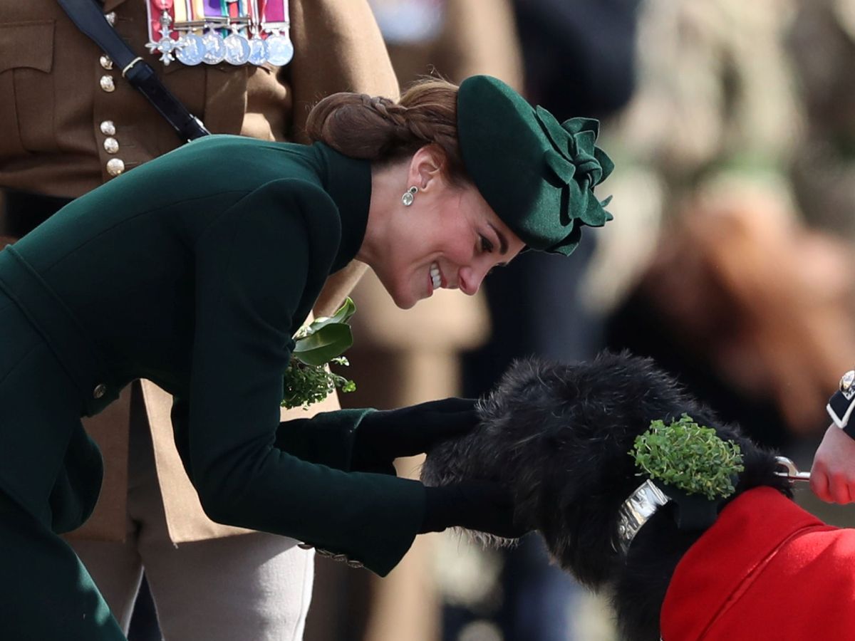Foto: Kate Middleton, el día de San Patricio de 2019. (Reuters)
