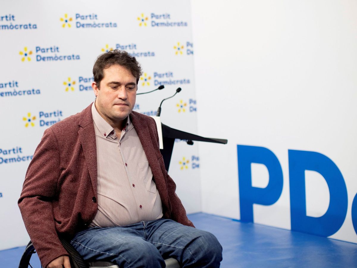 Foto: El presidente del PDeCat, David Bonvehí. (EFE/Marta Pérez)