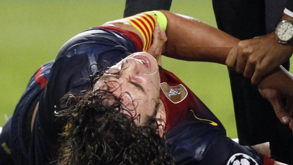 Carles Puyol enciende las alarmas de nuevo: es operado de la rodilla derecha