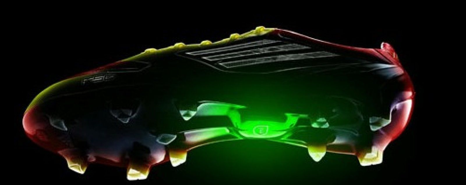 Foto: Las zapatillas 'high tech' de Messi