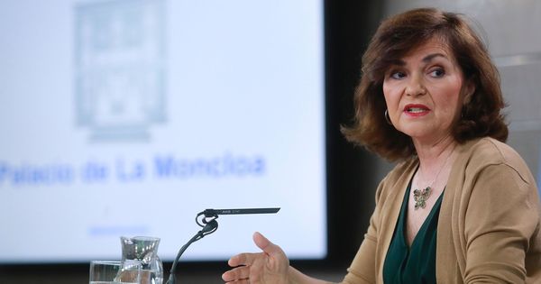 Foto: La vicepresidenta del Gobierno y ministra de Presidencia, Relaciones con las Cortes e Igualdad, Carmen Calvo (Efe)