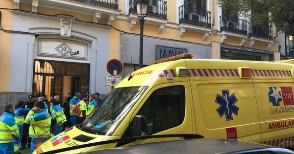 Foto: Lugar en el que se registró el incidente. (Emergencias 112 Comunidad de Madrid)