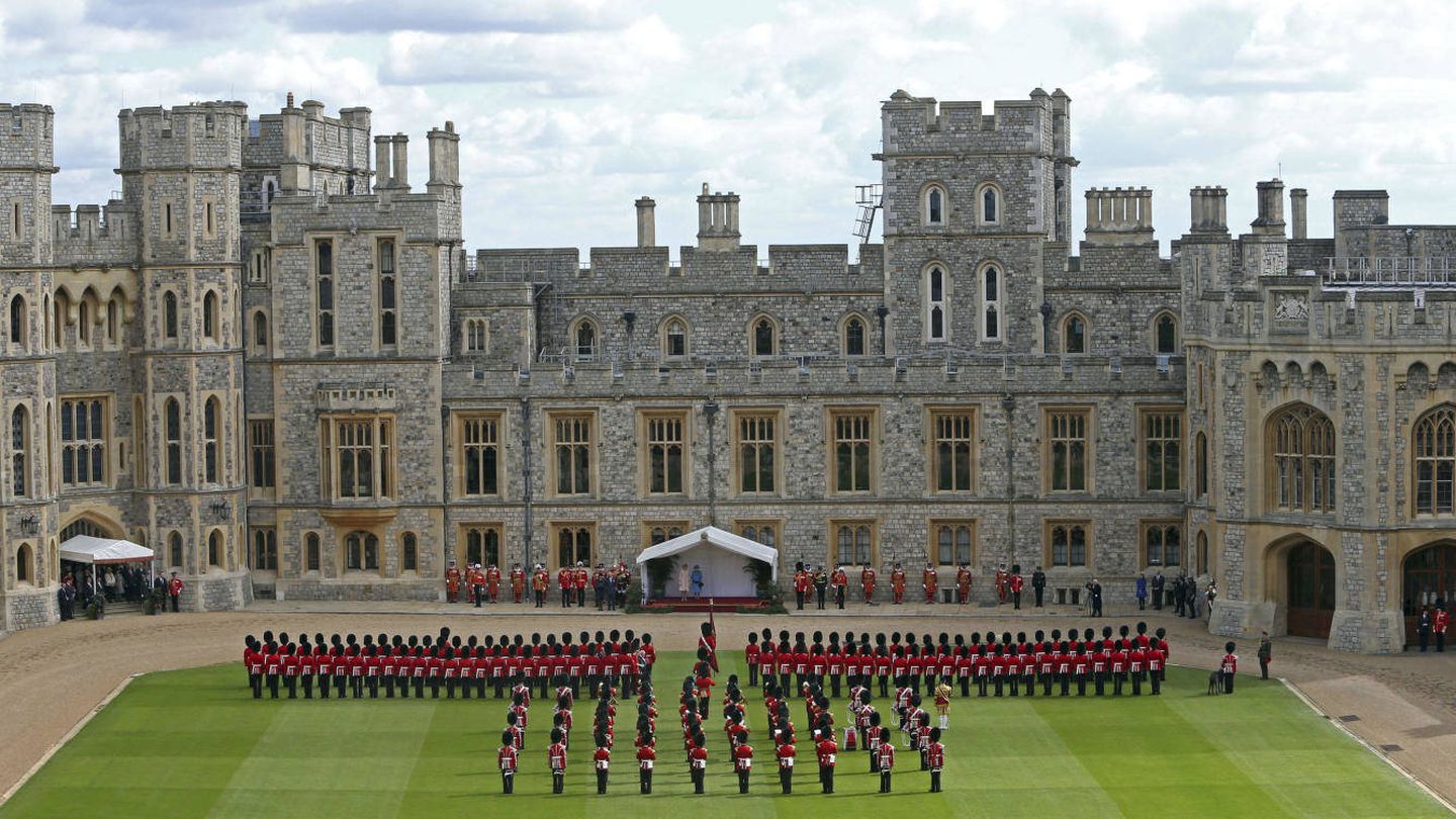 El castillo de Windsor, en todo su esplendor. (Reuters)