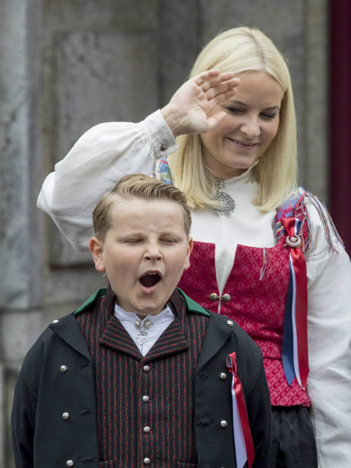 Sverre Magnus, en las celebraciones del Día Nacional de 2017. (Cordon Press)