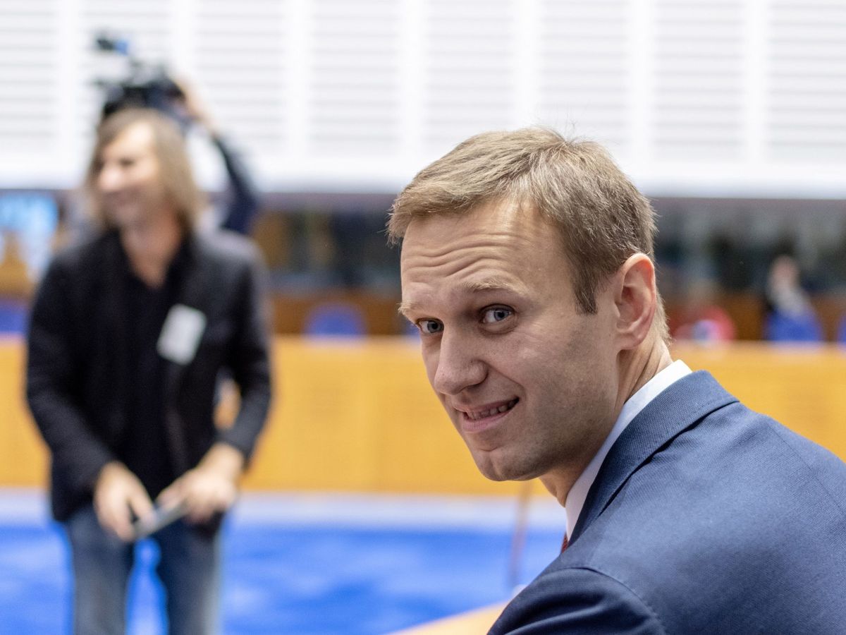 Foto: El opositor ruso Alexéi Navalni en el Tribunal Europeo de Derechos Humanos, en 2018. (EFE)