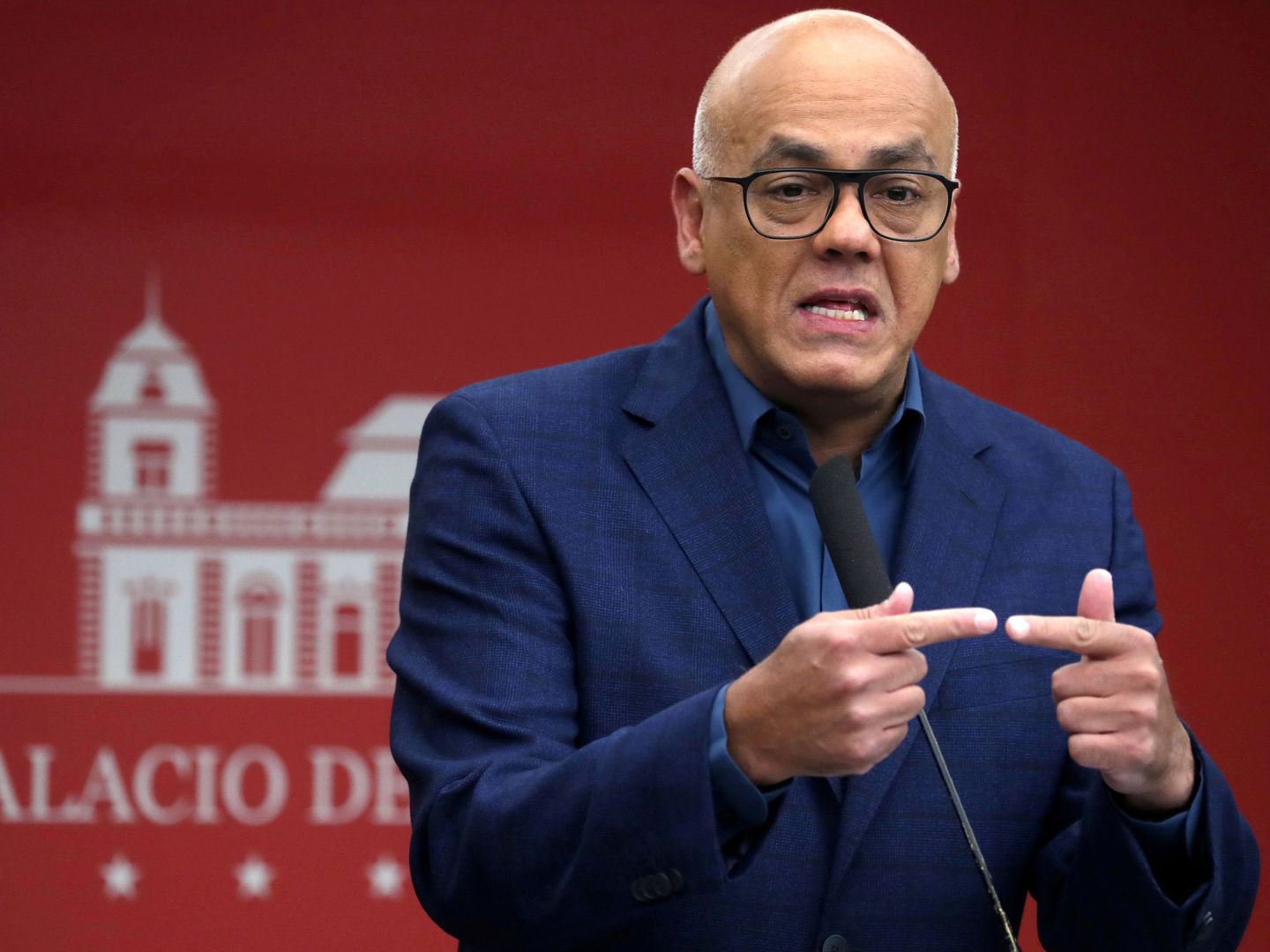 Jorge Rodríguez, ministro de Información y Comunicación de Venezuela. (Reuters)