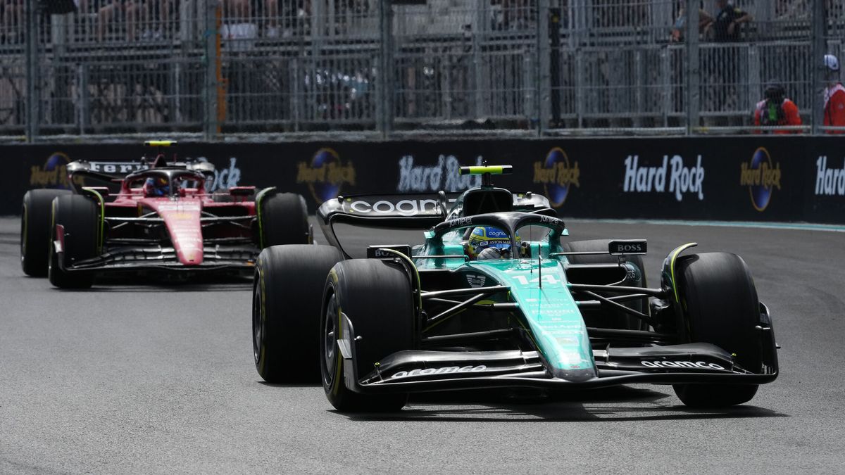 Carrera F1, GP de Miami 2023 en directo: resultados y podio de Fernando Alonso y Carlos Sainz y última hora de la Fórmula 1