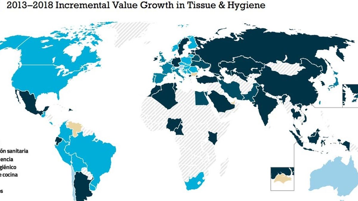 El mapa de la higiene personal en el mundo