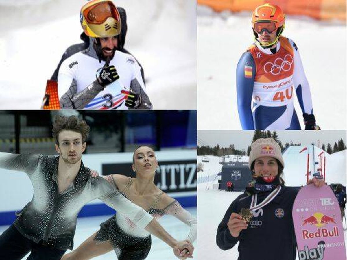 Foto: La lista de los 14 deportistas que competirán en los Juegos Olímpicos de Invierno de pekín. Fotos: Efe