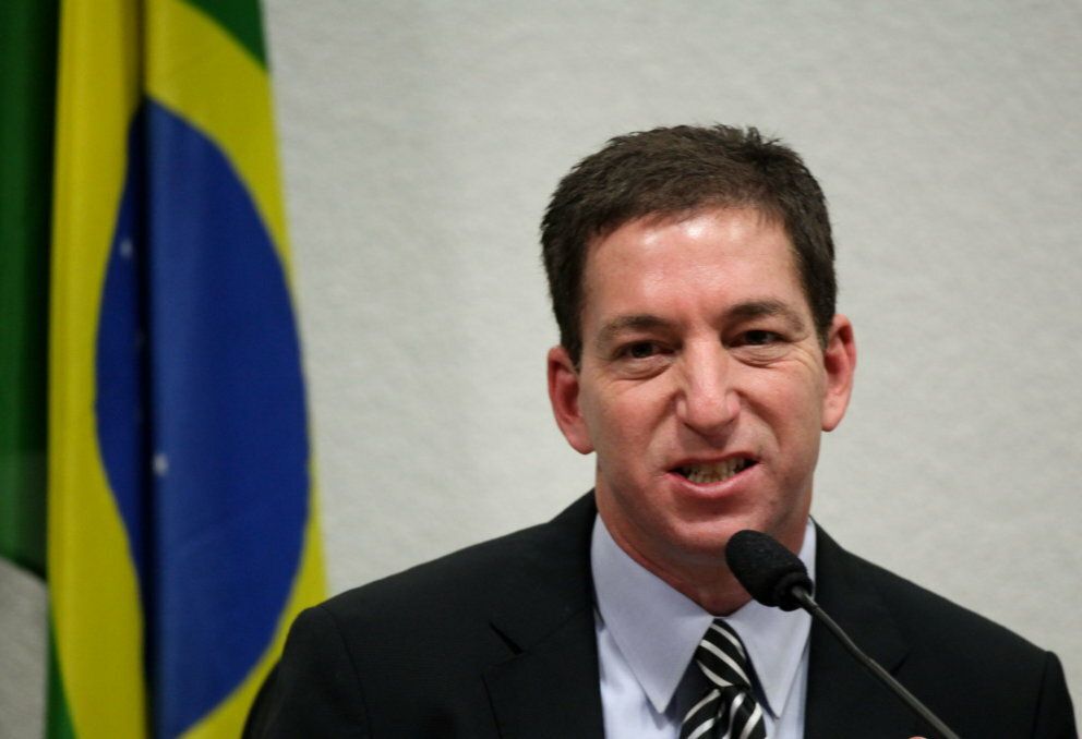 El periodista estadounidense Glenn Greenwald compareció ante una comisión del Senado brasileño