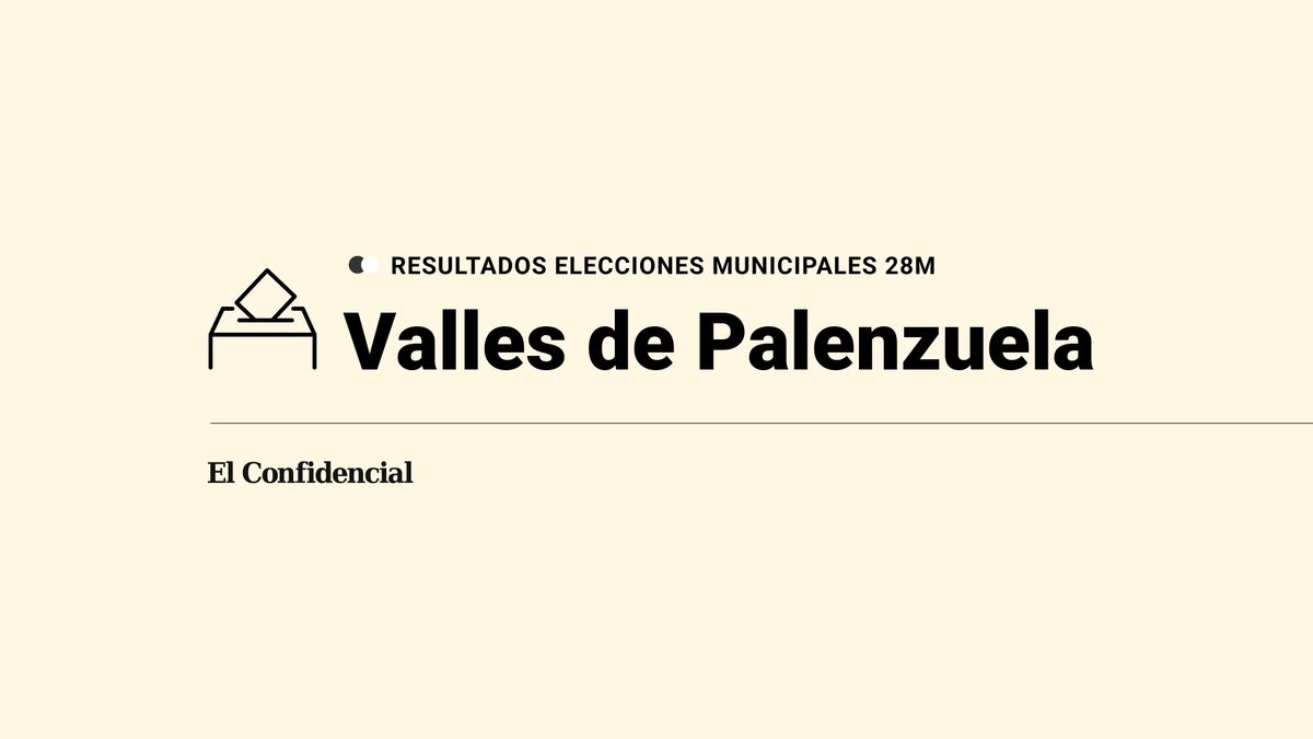 Resultados y escrutinio de las elecciones municipales y autonómicas del 28M en Valles de Palenzuela: última hora en directo