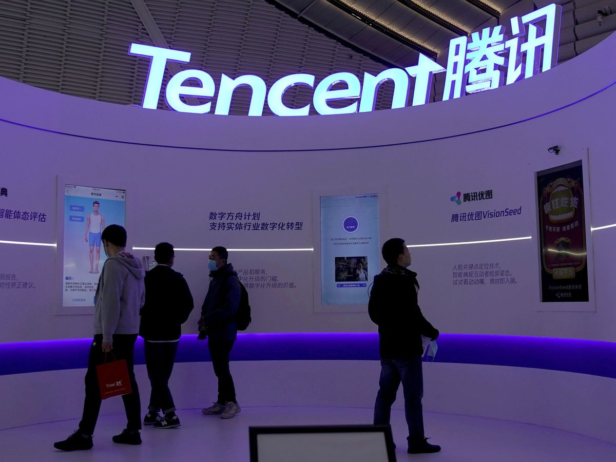 Foto: El logo de Tencent. (Reuters)