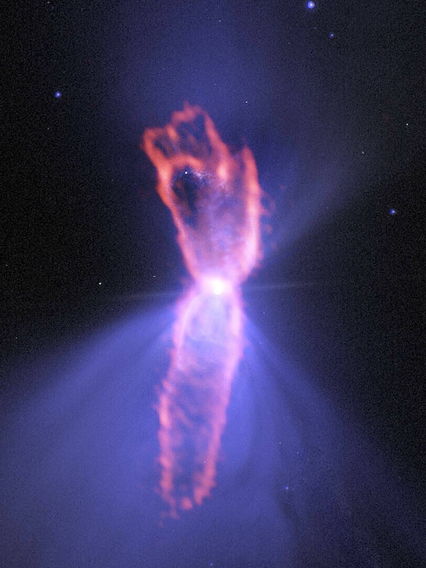 La nebulosa Boomerang es el lugar más frío del universo conocido. (ESO)